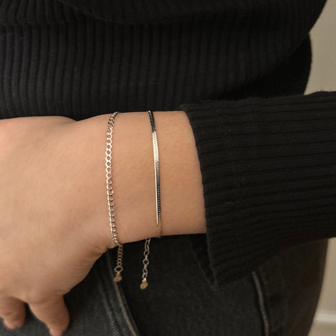 Frida - Armbånd Sølv