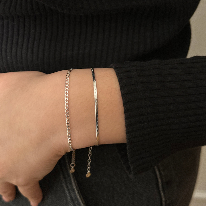 Frida - Armbånd Sølv