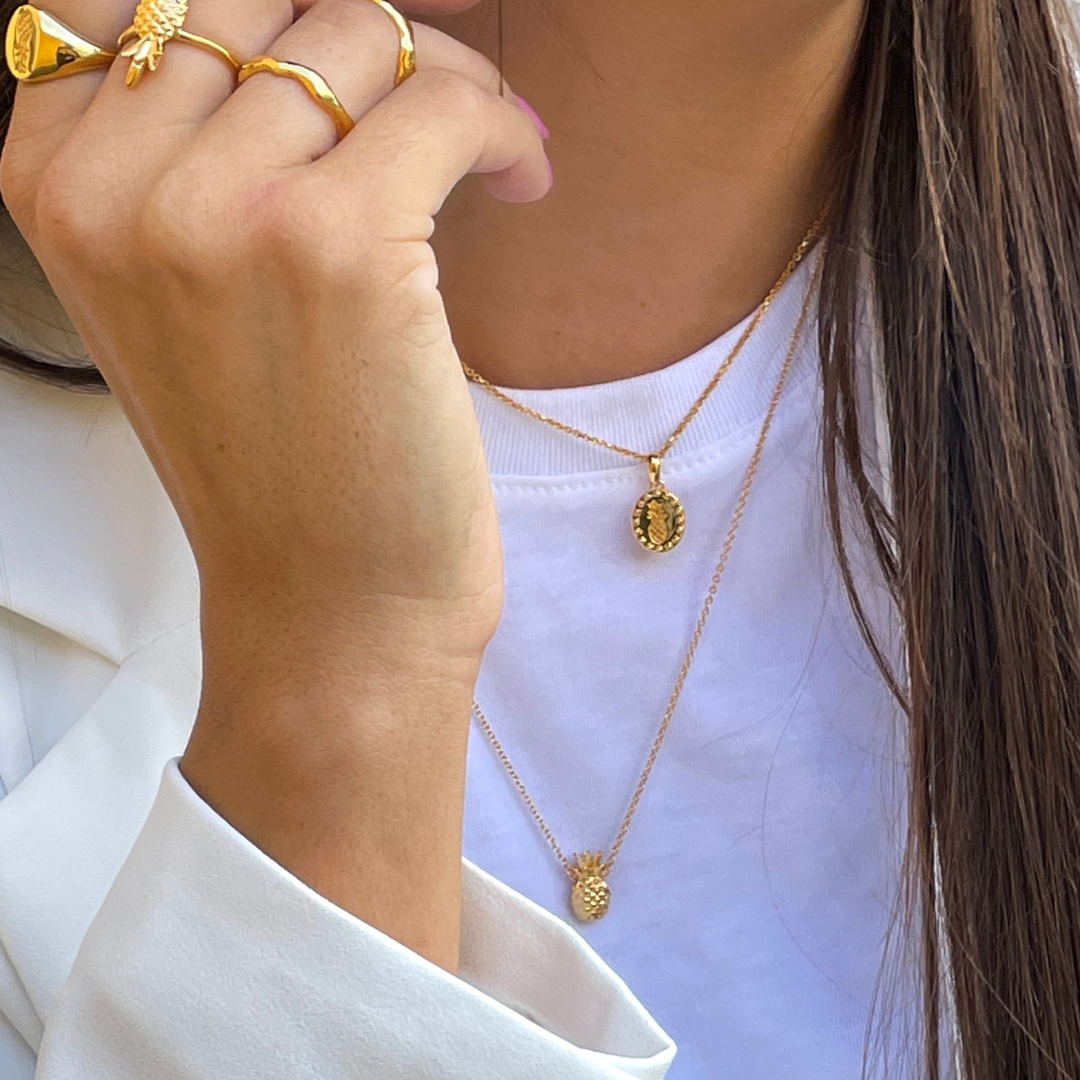 ANNA x SISTIE - Necklace gold-plated