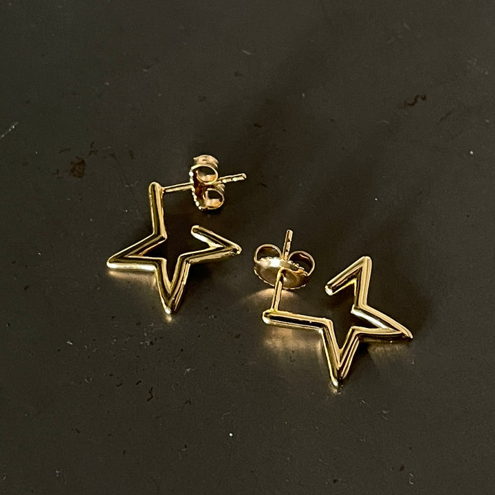 Stella - Earrings Gold plated