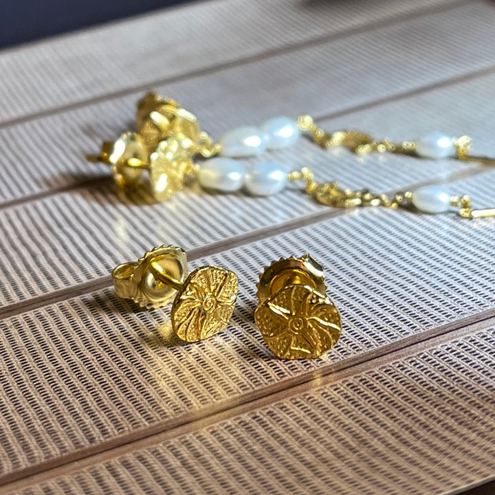 Marina - Earrings Gold Plated