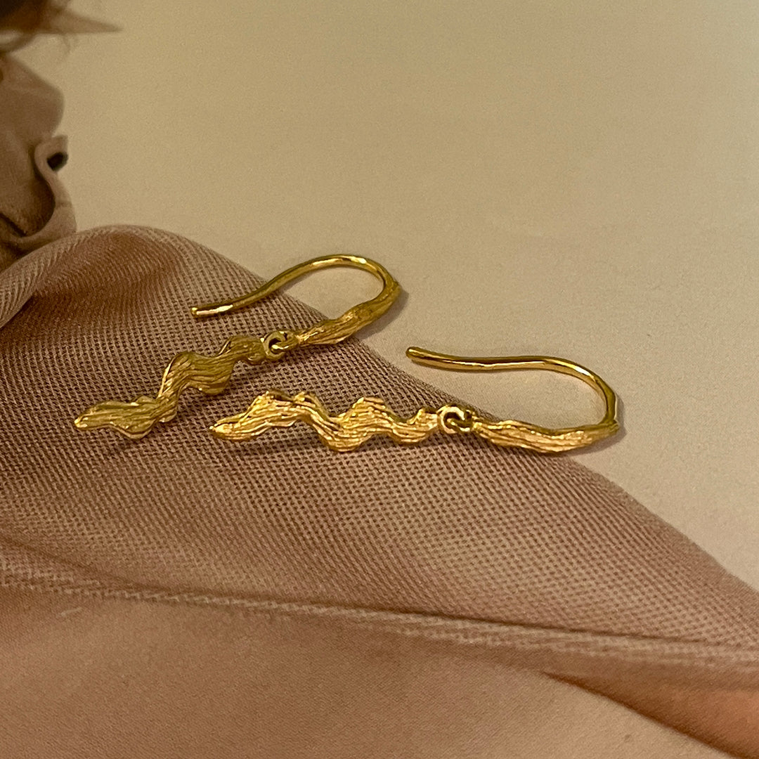 Ophelia - Earrings Gold plated