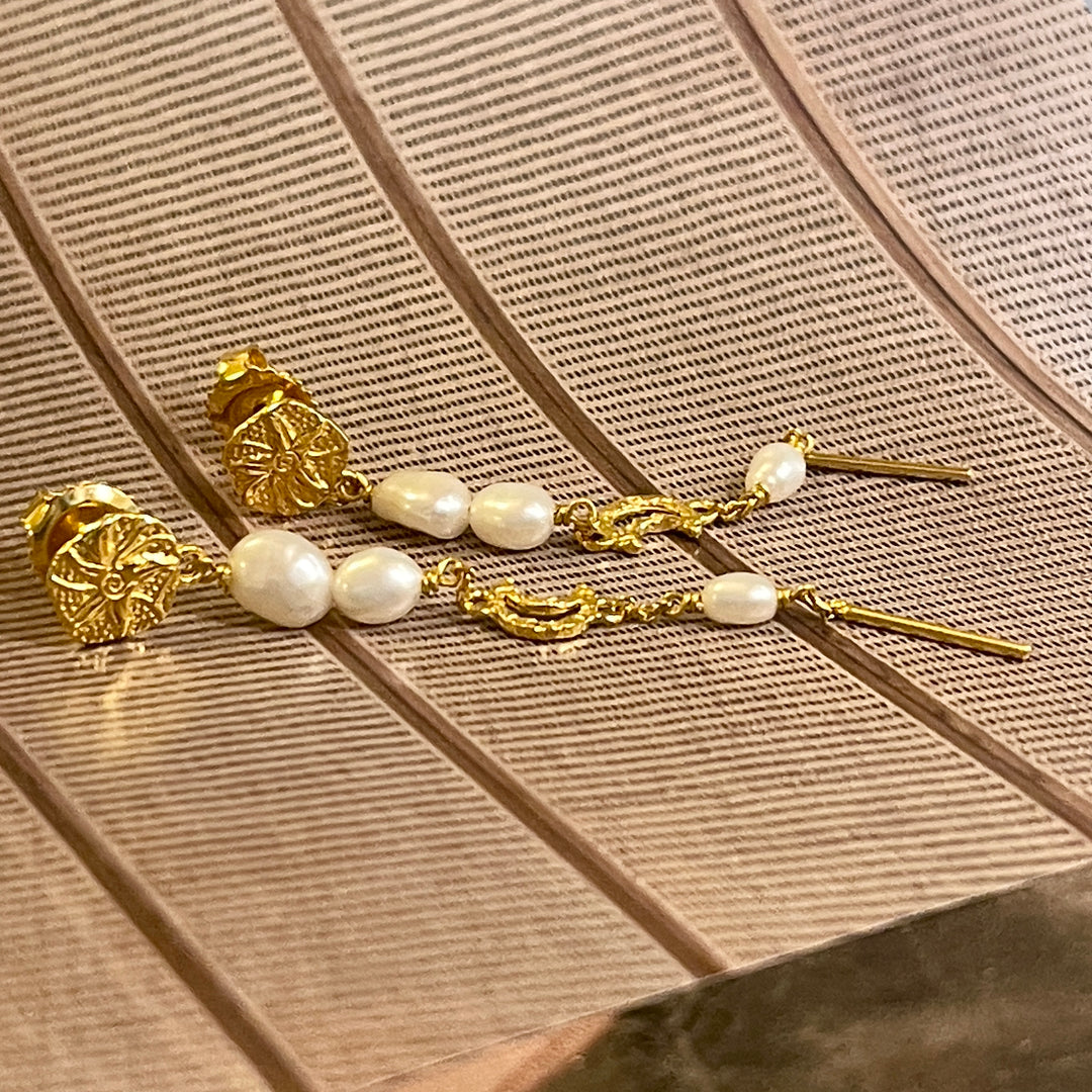 Marina - Earrings Gold Plated