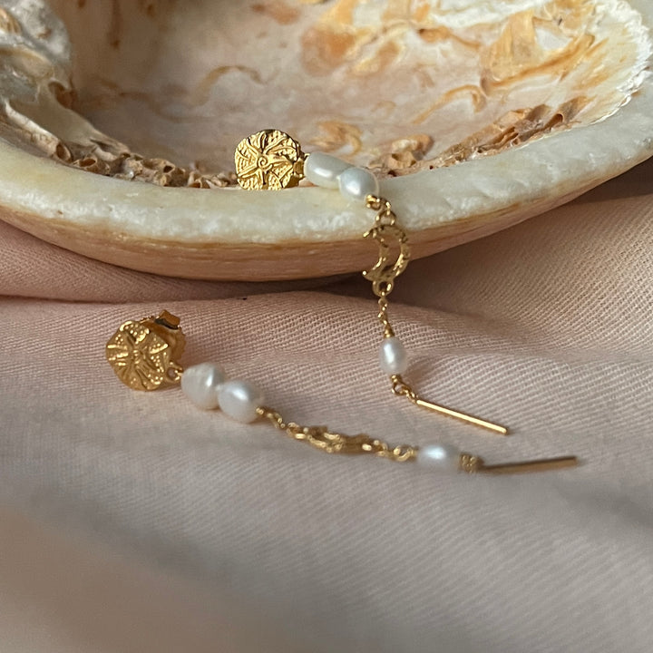 Marina - Earrings Gold Plated