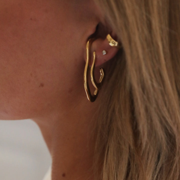 Signe Kragh x Sistie2ND - Ear Cuff Forgyldt