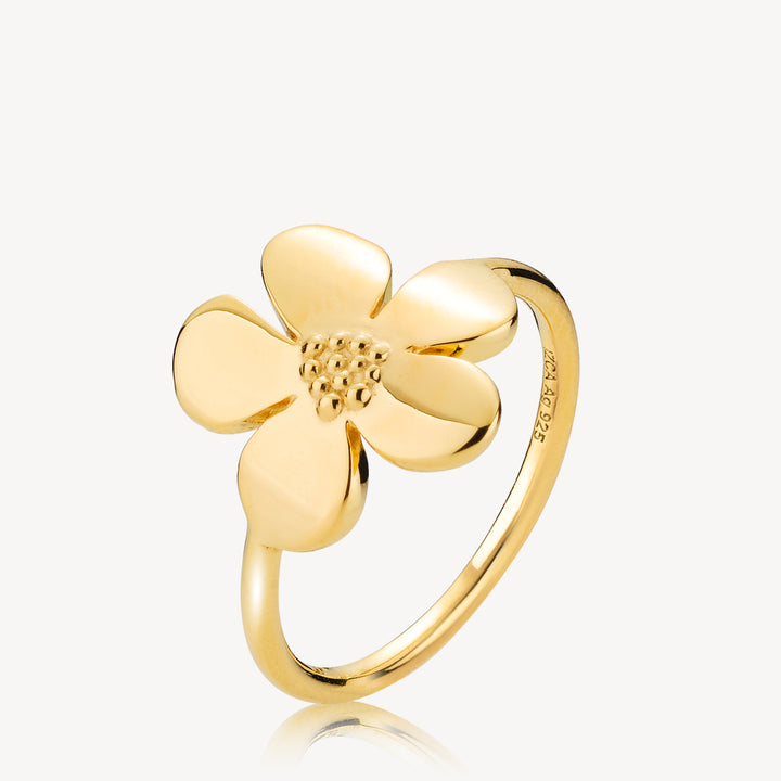 Pansy - Ring Forgyldt