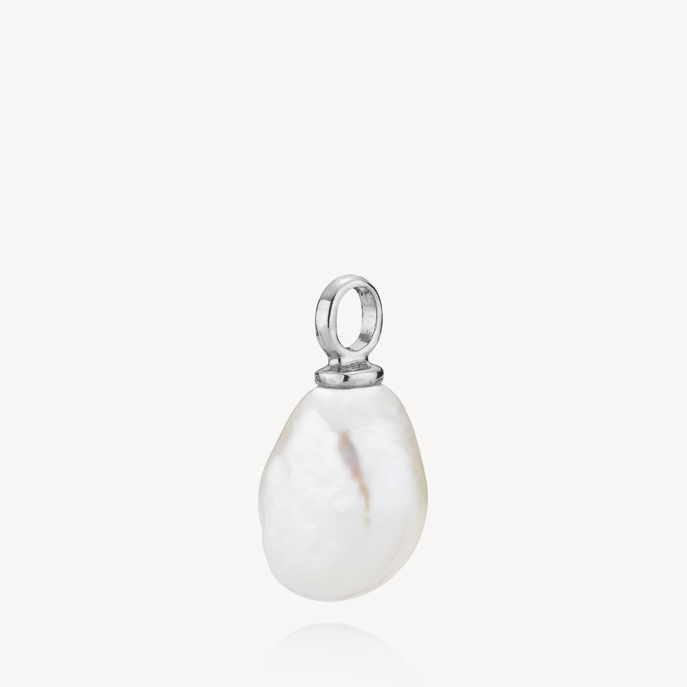 Pearly Large - Vedhæng Sølv