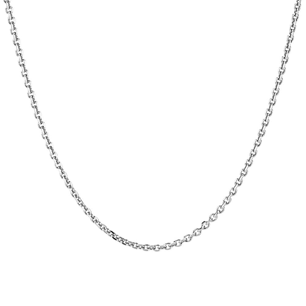 Necklace recycled silver