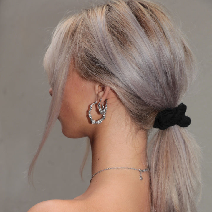 Xenia x Sistie 2nd - Earrings Large Steel