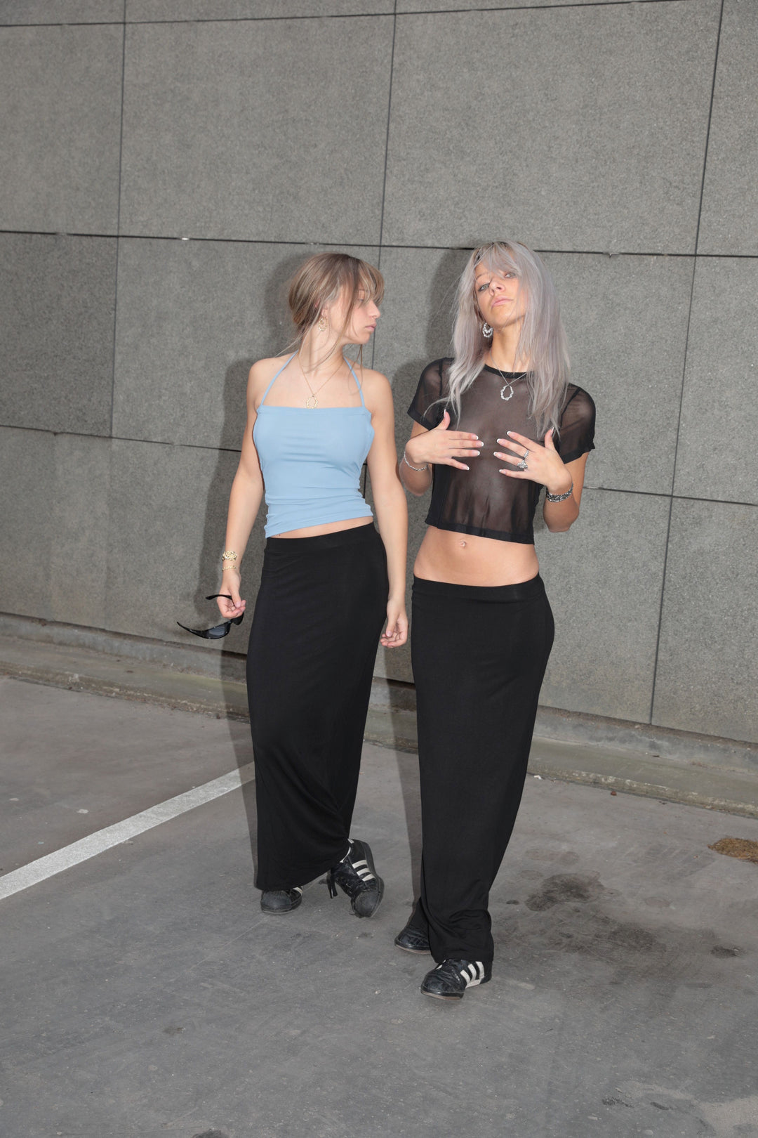 Xenia Englert x Sistie - Long Skirt Black