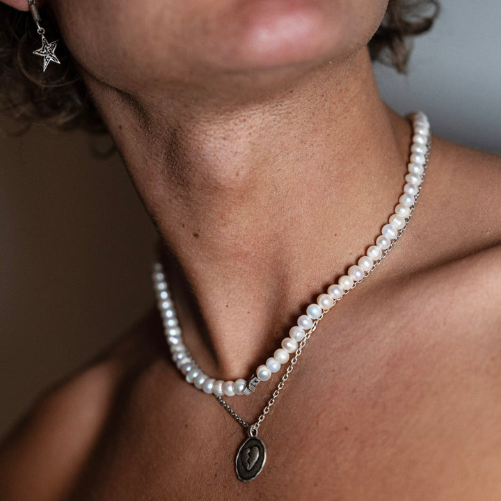 Christopher Stampe x Samie - Necklace Matt Steel