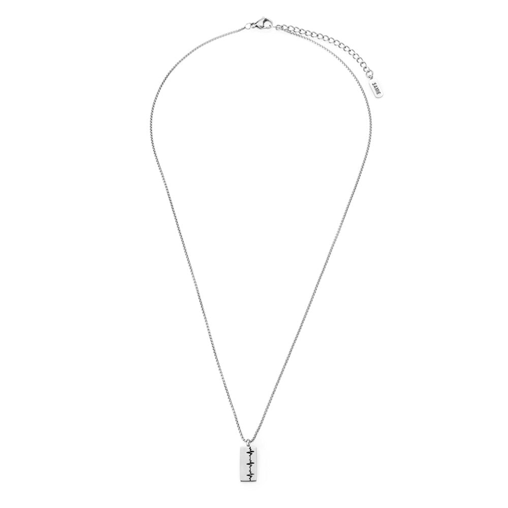 Infinity - Halskæde Oxideret Stål