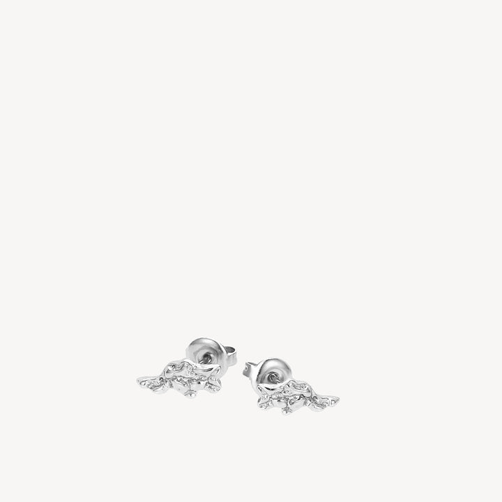 Xenia x Sistie 2nd - Ear studs Steel