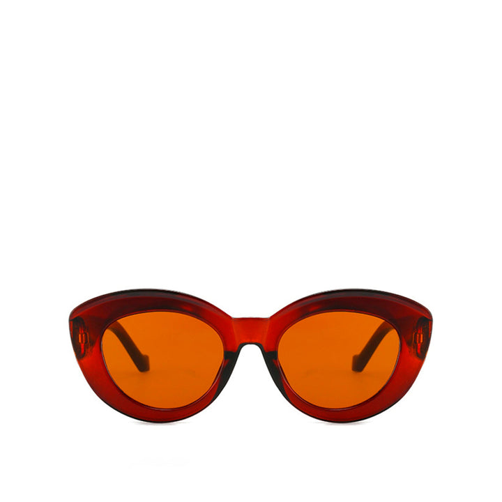 Sistie Solbriller - Brun Cateye