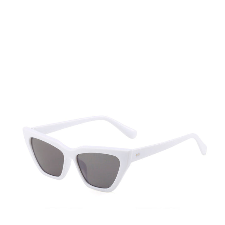 Sistie Solbriller - Hvid Edgy