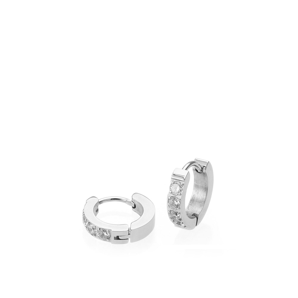 Nicky - Earrings Steel