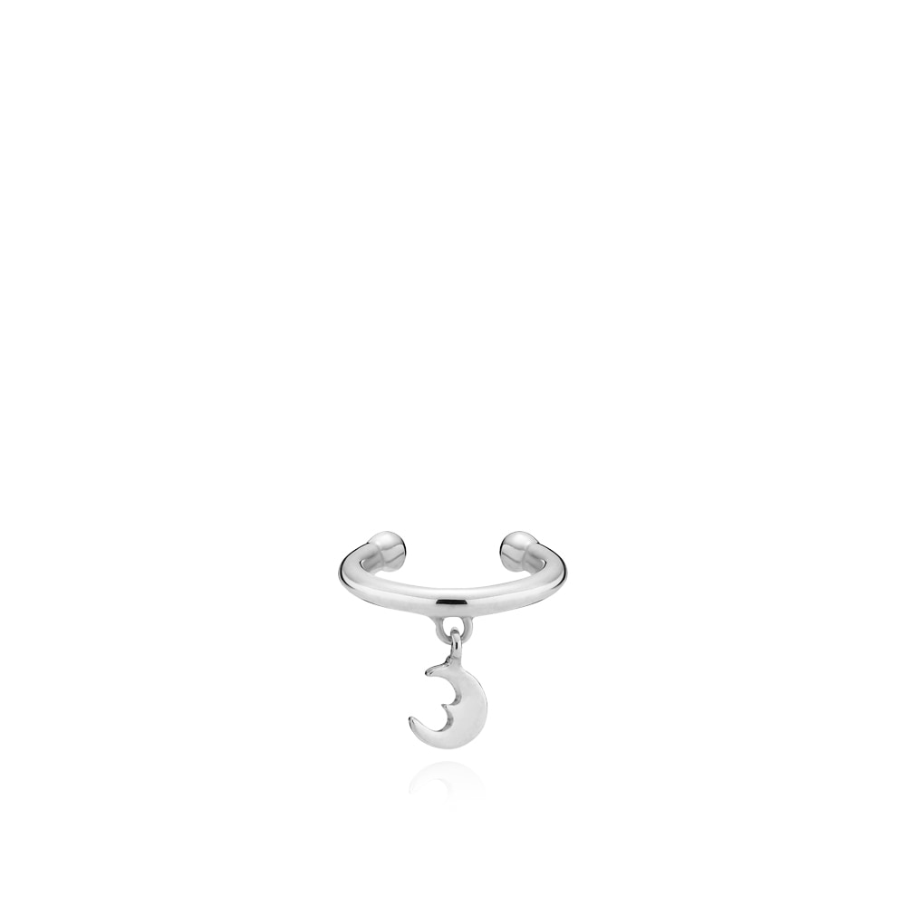 Petite moon - Ear Cuff Sølv