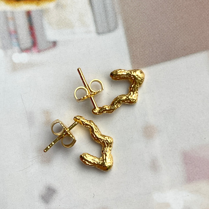 Universe - Earrings Gold-plated