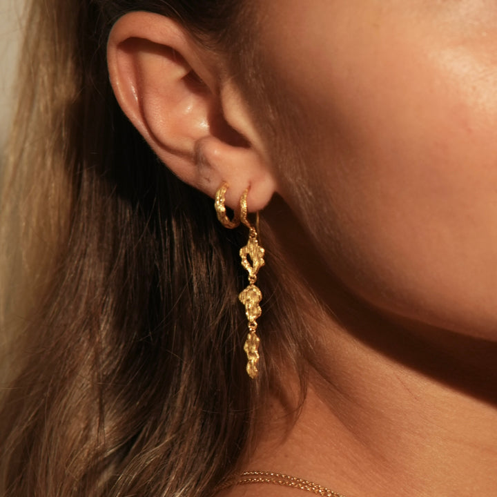 Luna - Earrings Gold plated