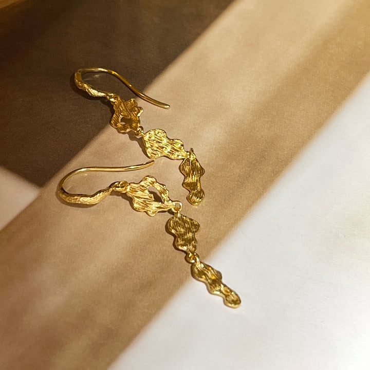 Luna - Earrings Gold plated