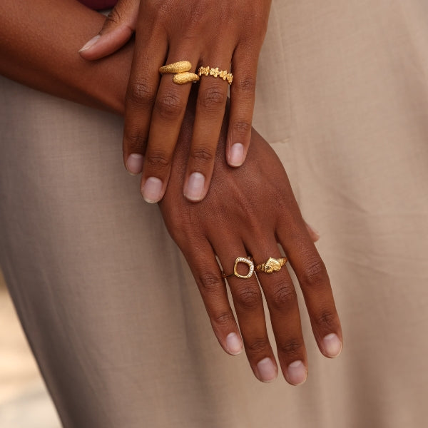 Angel - Ring Forgyldt