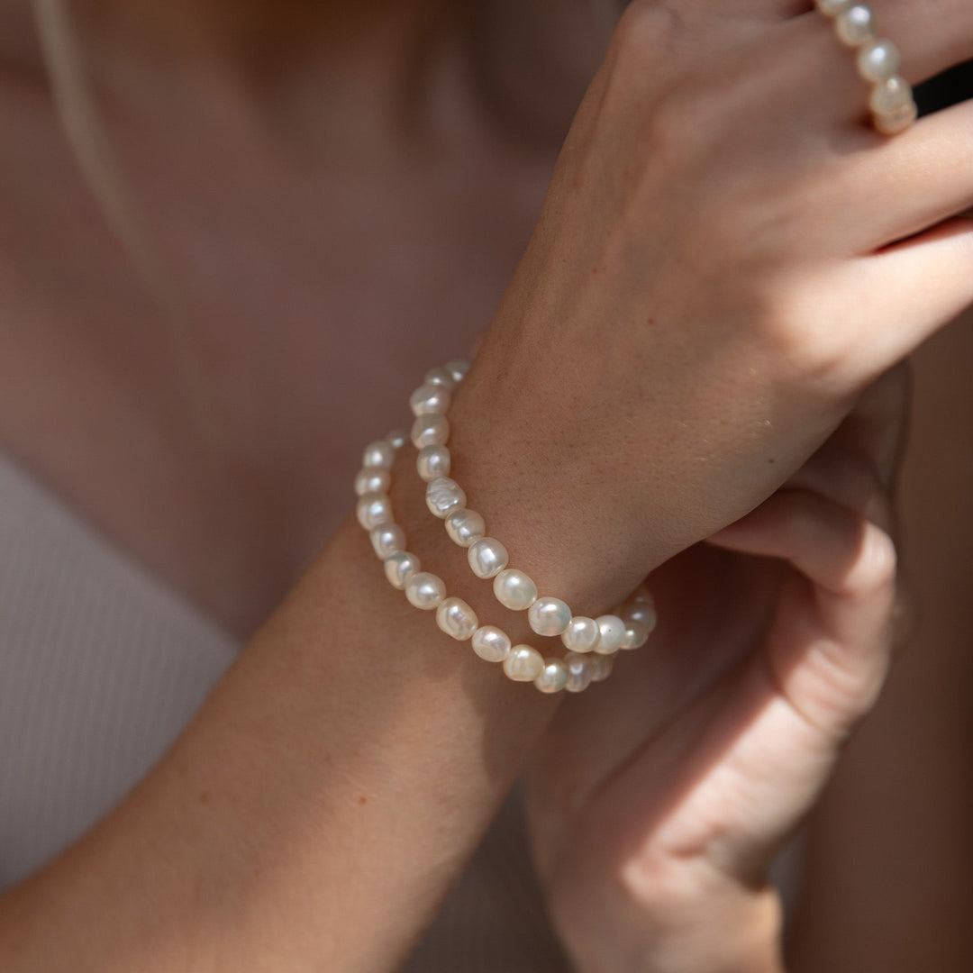 Passion - Pearl bracelet Silver