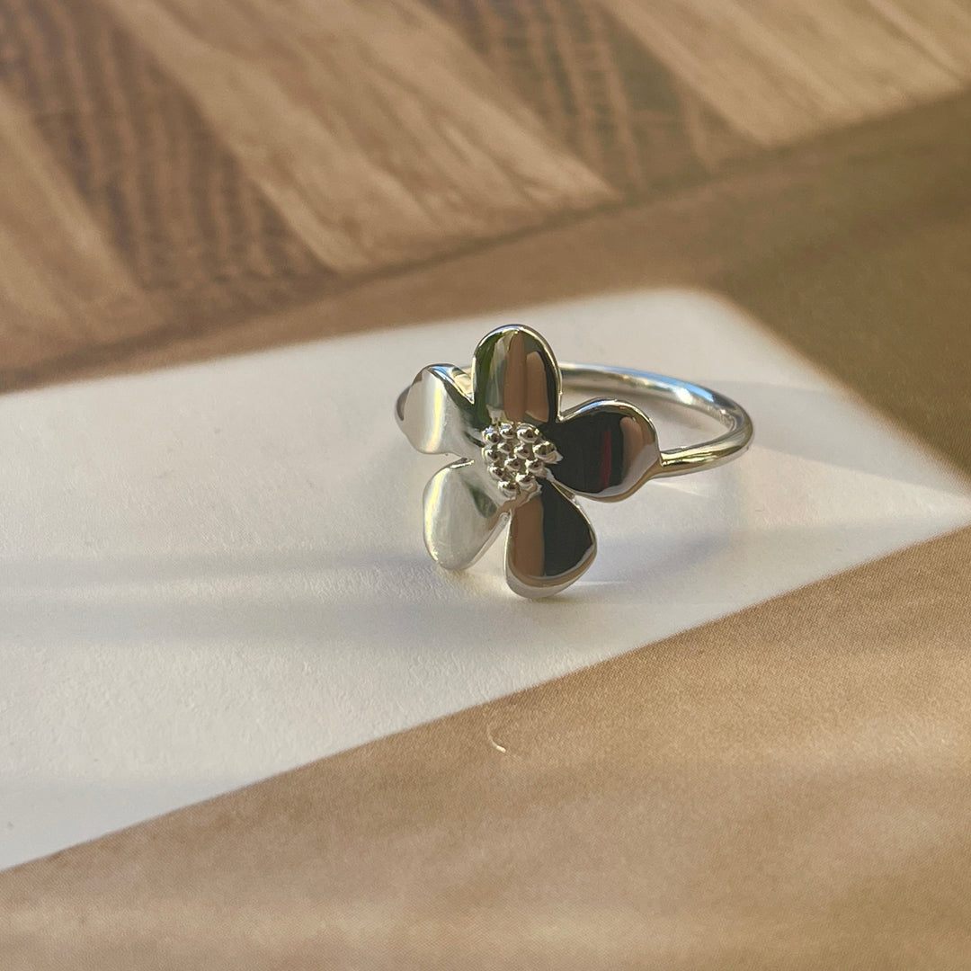 Pansy - Ring Silver