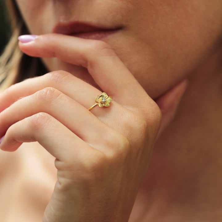 Rose - Ring Gold Plated