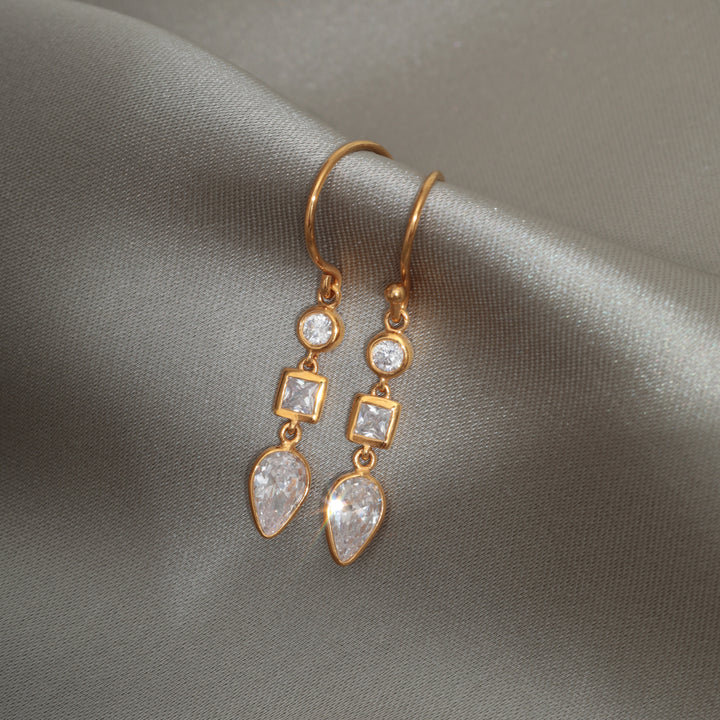 Aya - Earrings Gold plated