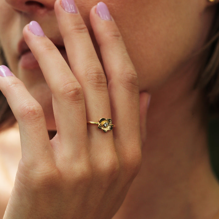 Rose - Ring Gold Plated