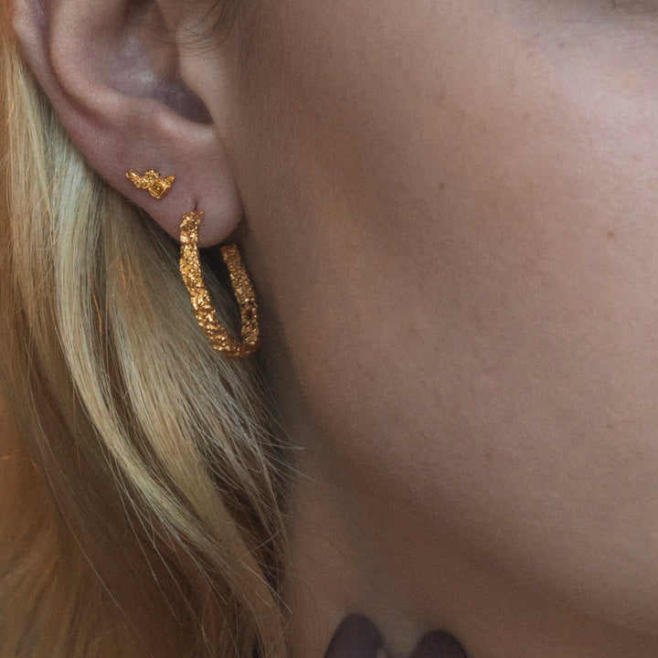 Silke x Sistie - Earrings Gold plated