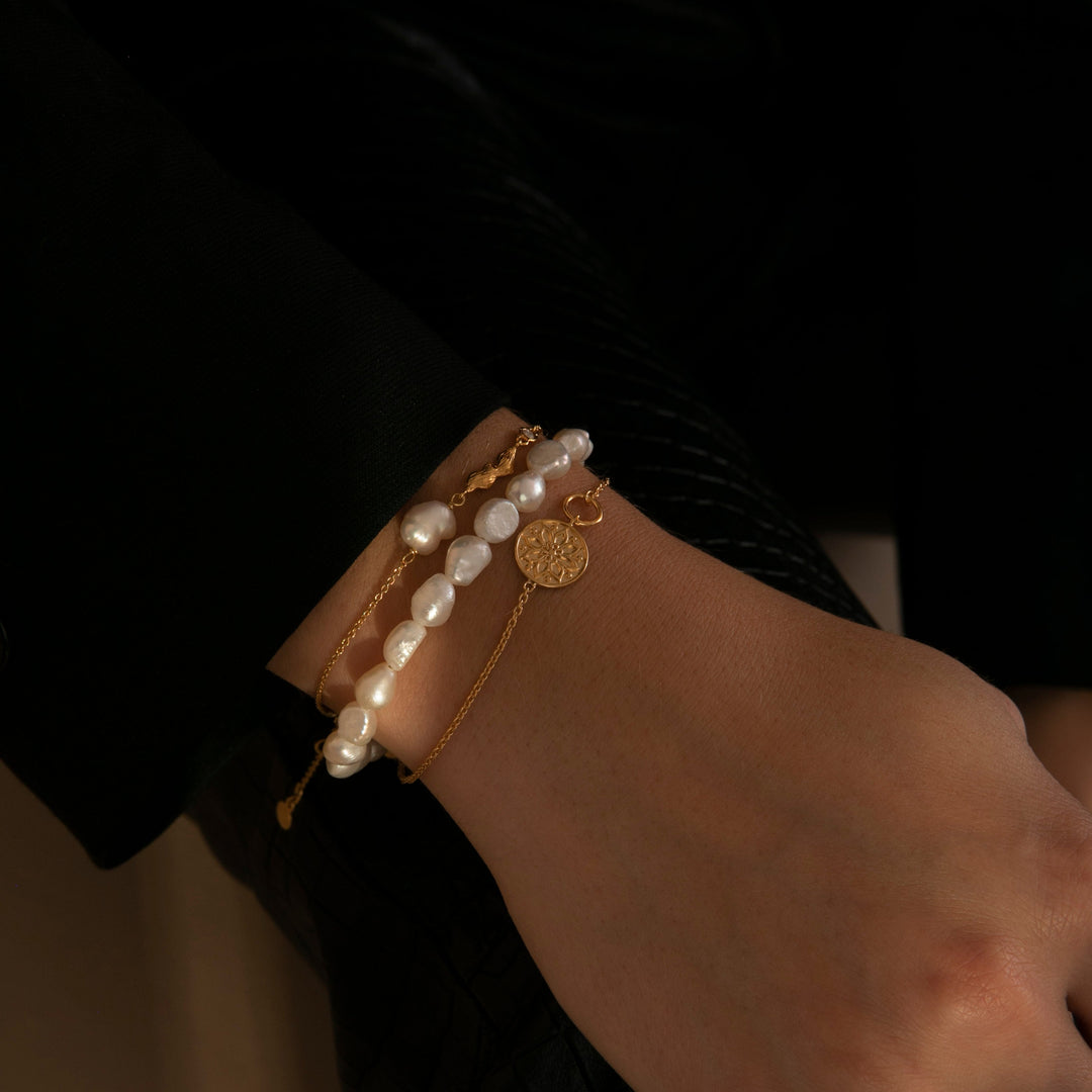 Passion - Pearl bracelet Silver