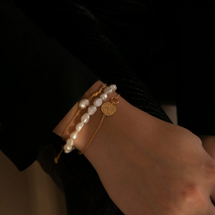 Passion - Pearl bracelet Silver