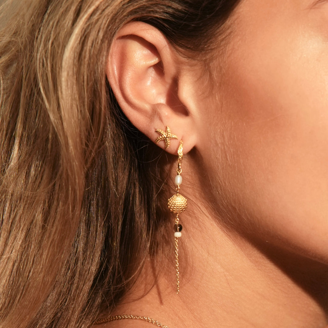 Marina - Earrings Gold Plated