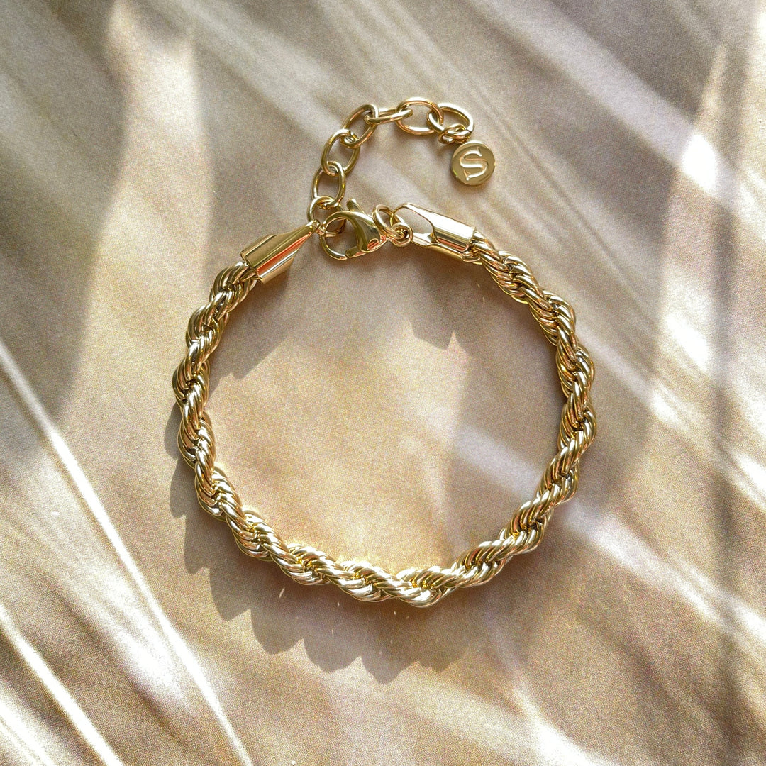 Rope - Bracelet Gold plated