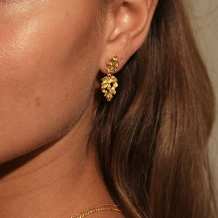 Luna - Earrings Gold Plated