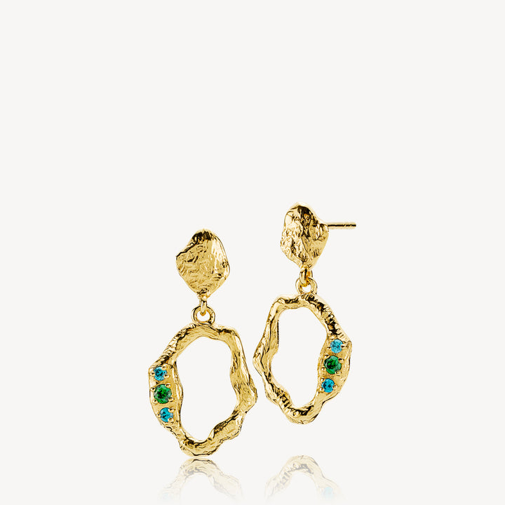 OCEAN - Earrings Gold plated