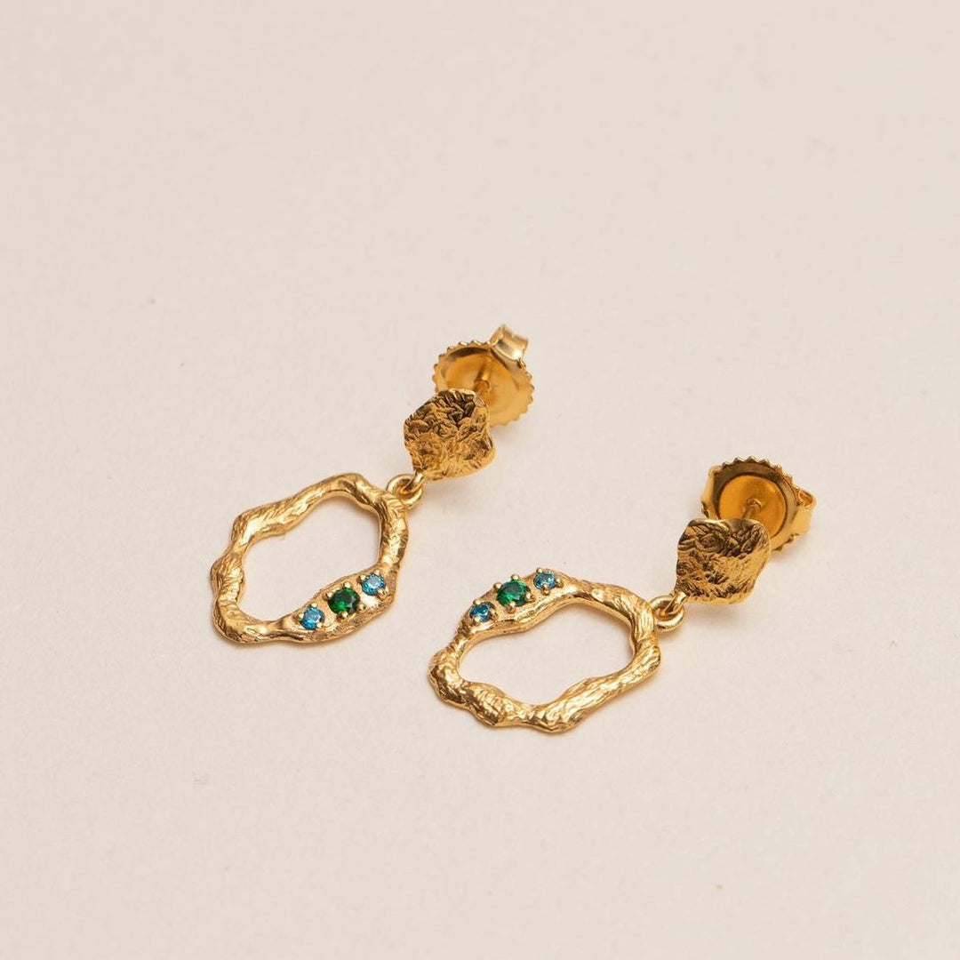 OCEAN - Earrings Gold plated