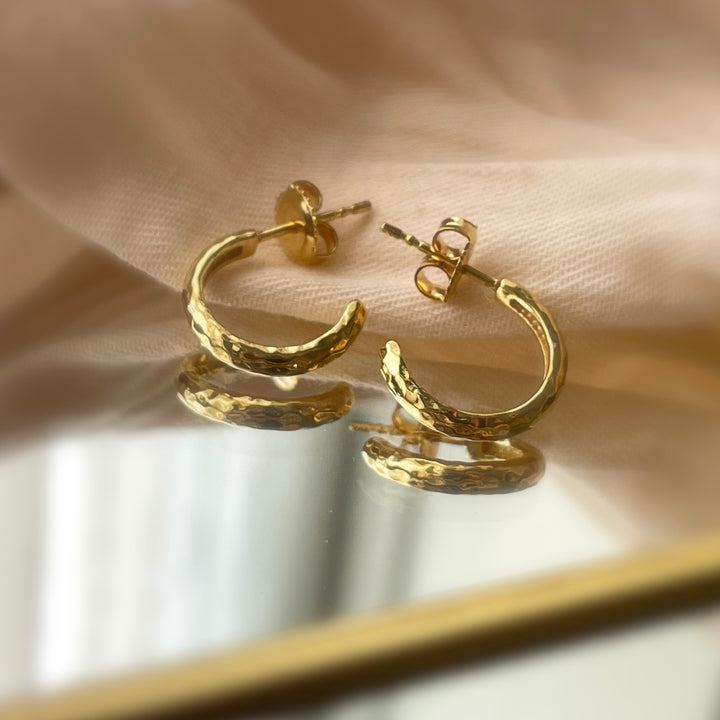 UrbanCph - Hoops Small Gold Plated