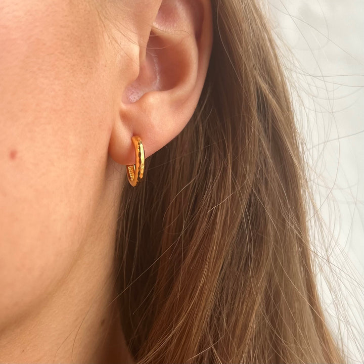 UrbanCph - Hoops Small Gold Plated