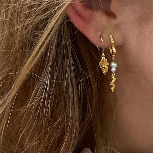Universe - Earrings Gold-plated