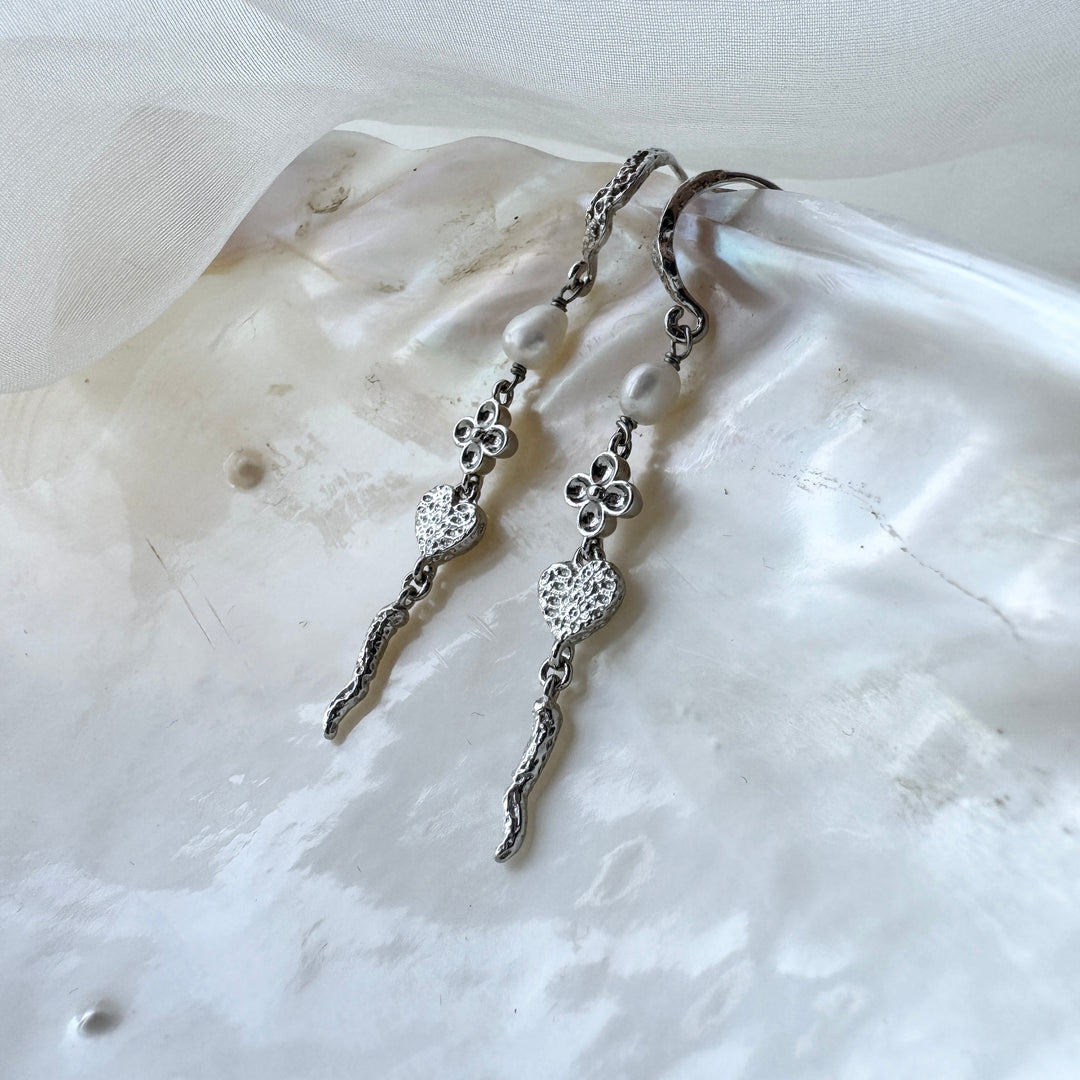 Romance - Earrings Silver