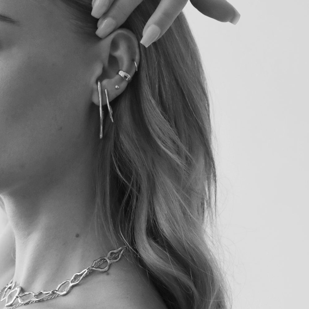 Signe Kragh x Sistie2ND - Ear Cuff Steel