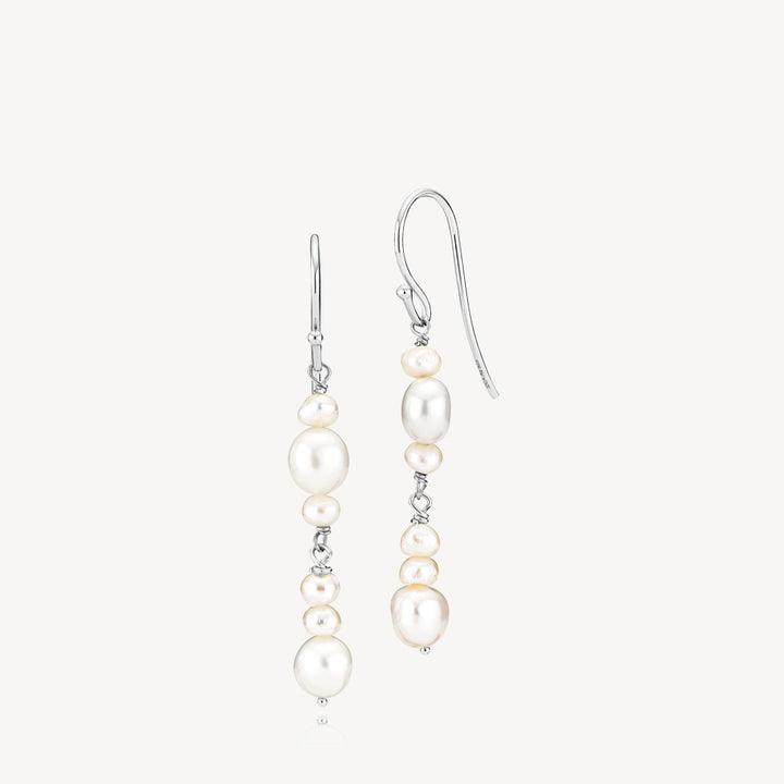 Passion - Pearl earrings Silver