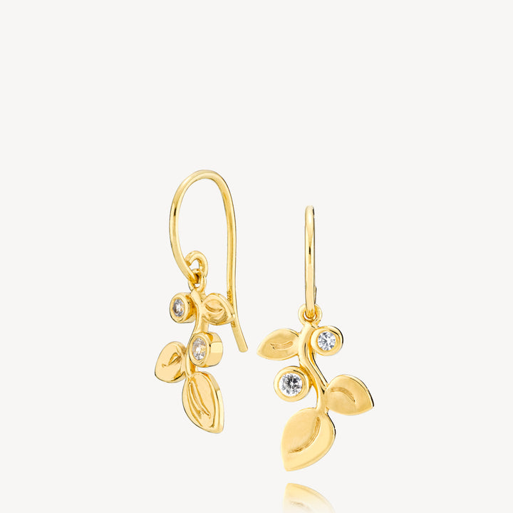 Amber - Earrings Gold plated