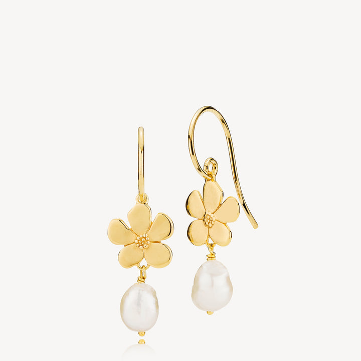 Pansy - Earrings Gold plated