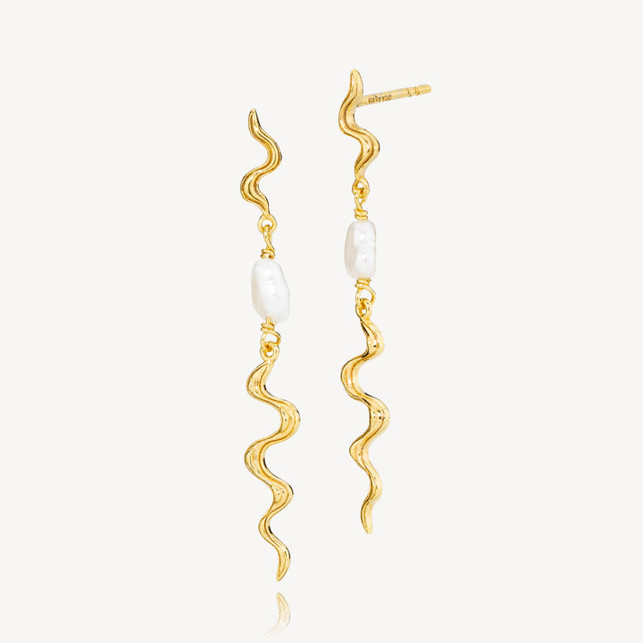 Vilma - Earrings Gold plated