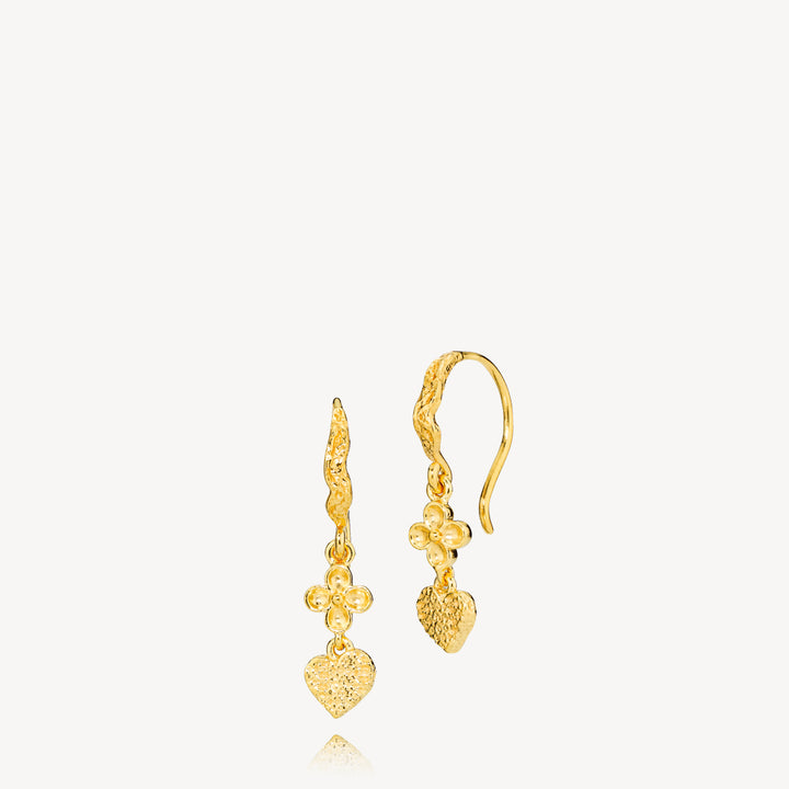 Romance - Earrings Gold plated