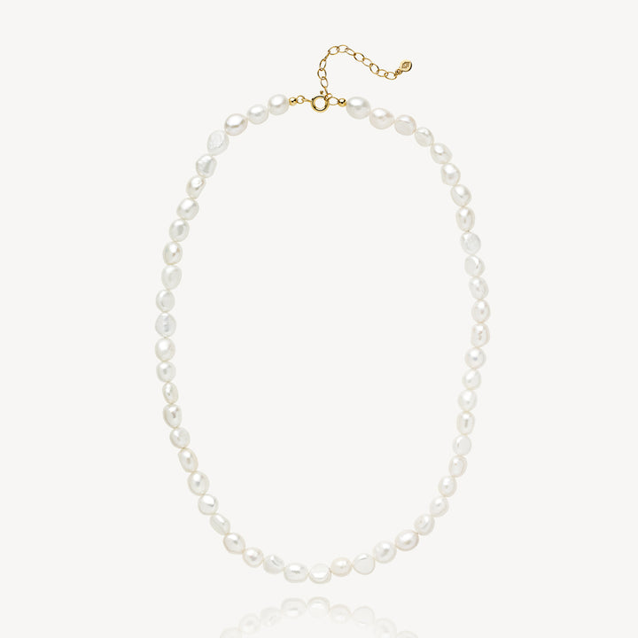 Passion - Pearl necklace Gold plated