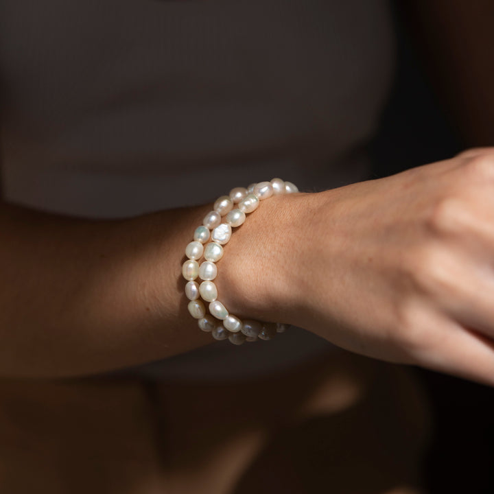 Passion - Pearl bracelet Silver